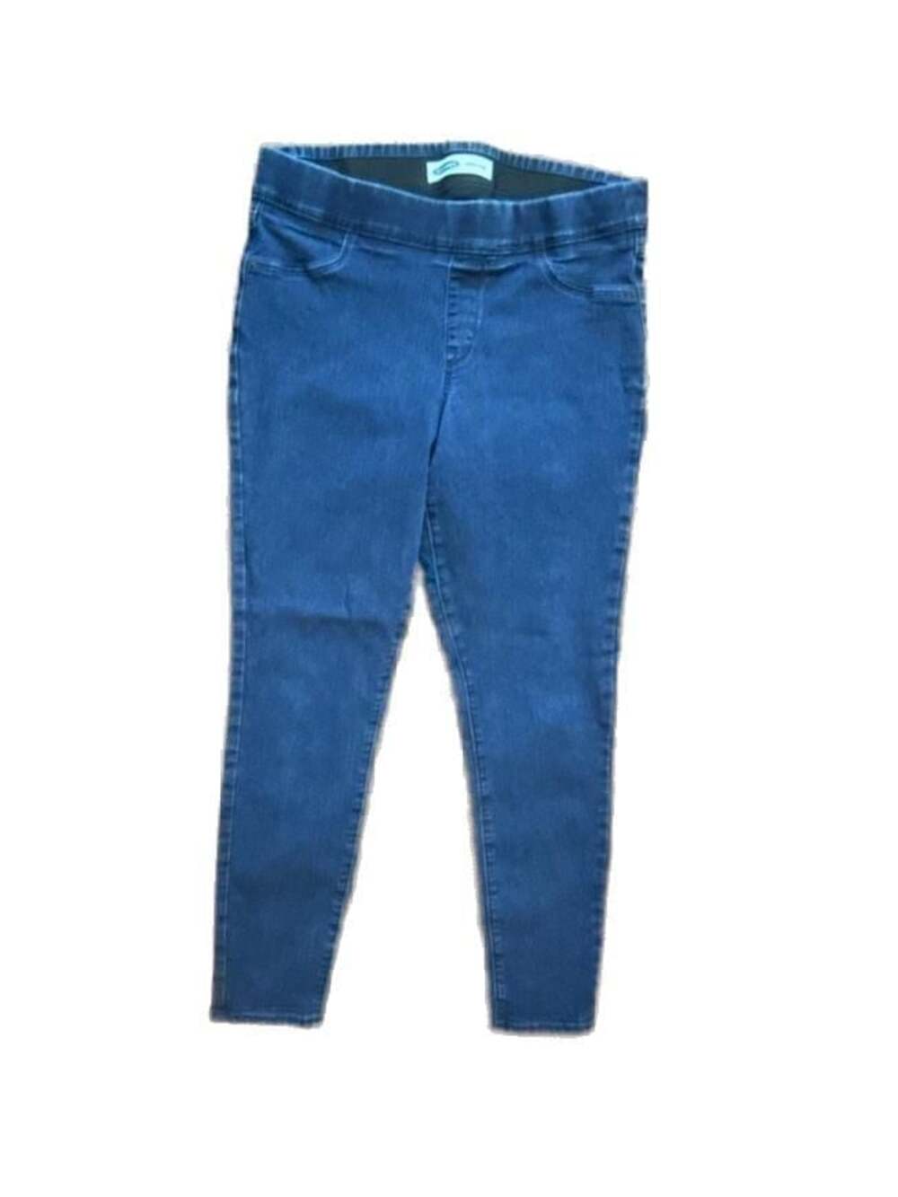 Old Navy Super Skinny Pull-On Denim Leggings, Size 14